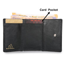 Card and Cash mini wallet in Black : The YBR series