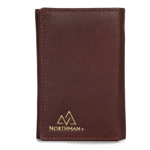 Card and Cash mini wallet in Burgundy : The YBR series
