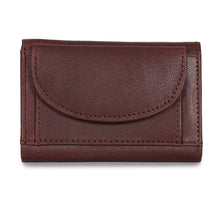 Card and Cash mini wallet in Burgundy : The YBR series