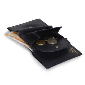 Card and Cash mini wallet in Navy Blue : The YBR series