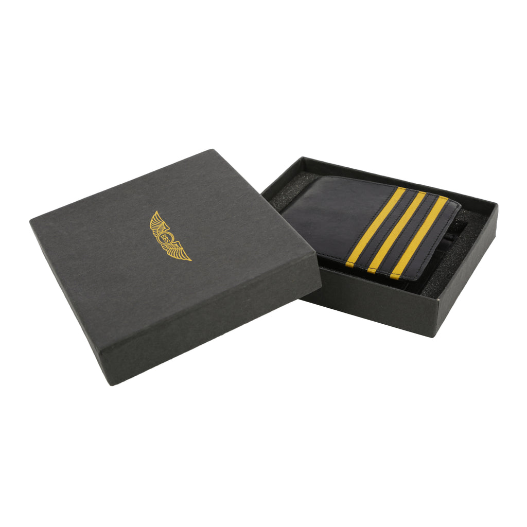 Pilot's Wallet Three stripes by Northman+ : The First officer wallet