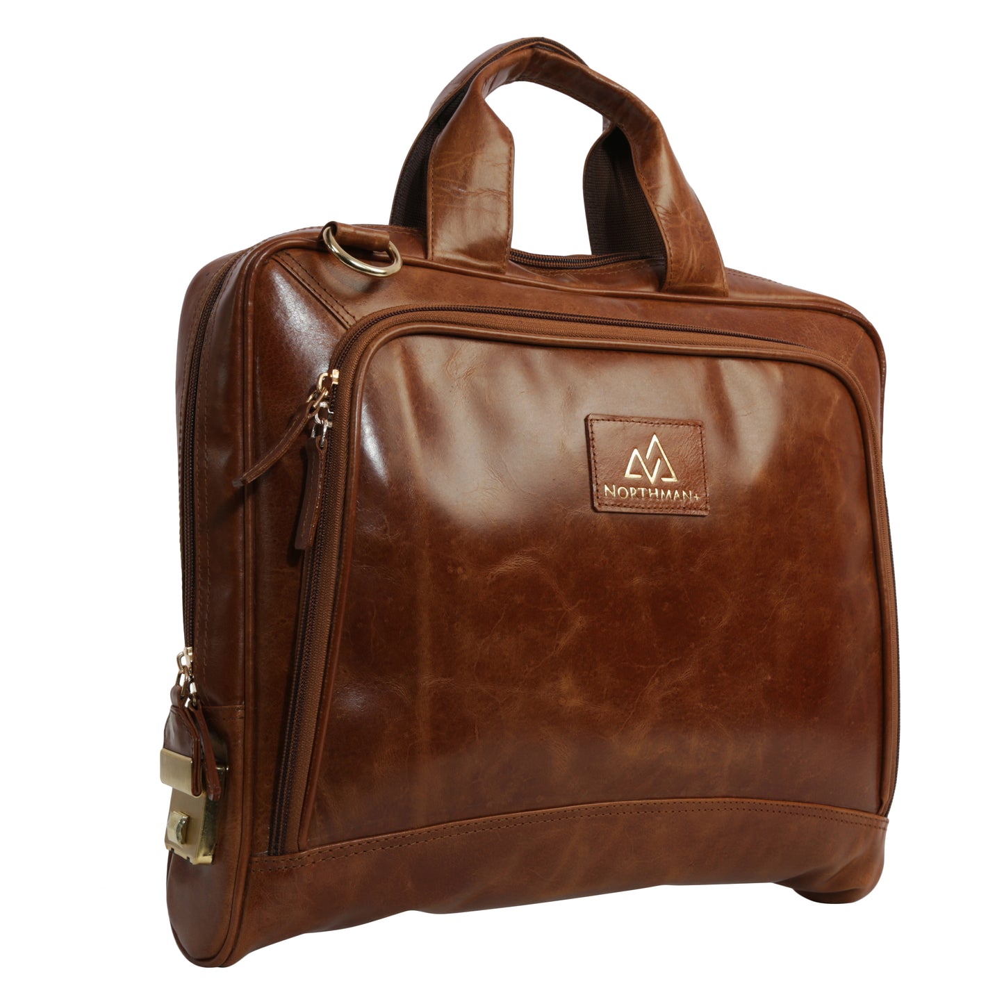 Leather Laptop Messenger Bag  : The CEO Bag