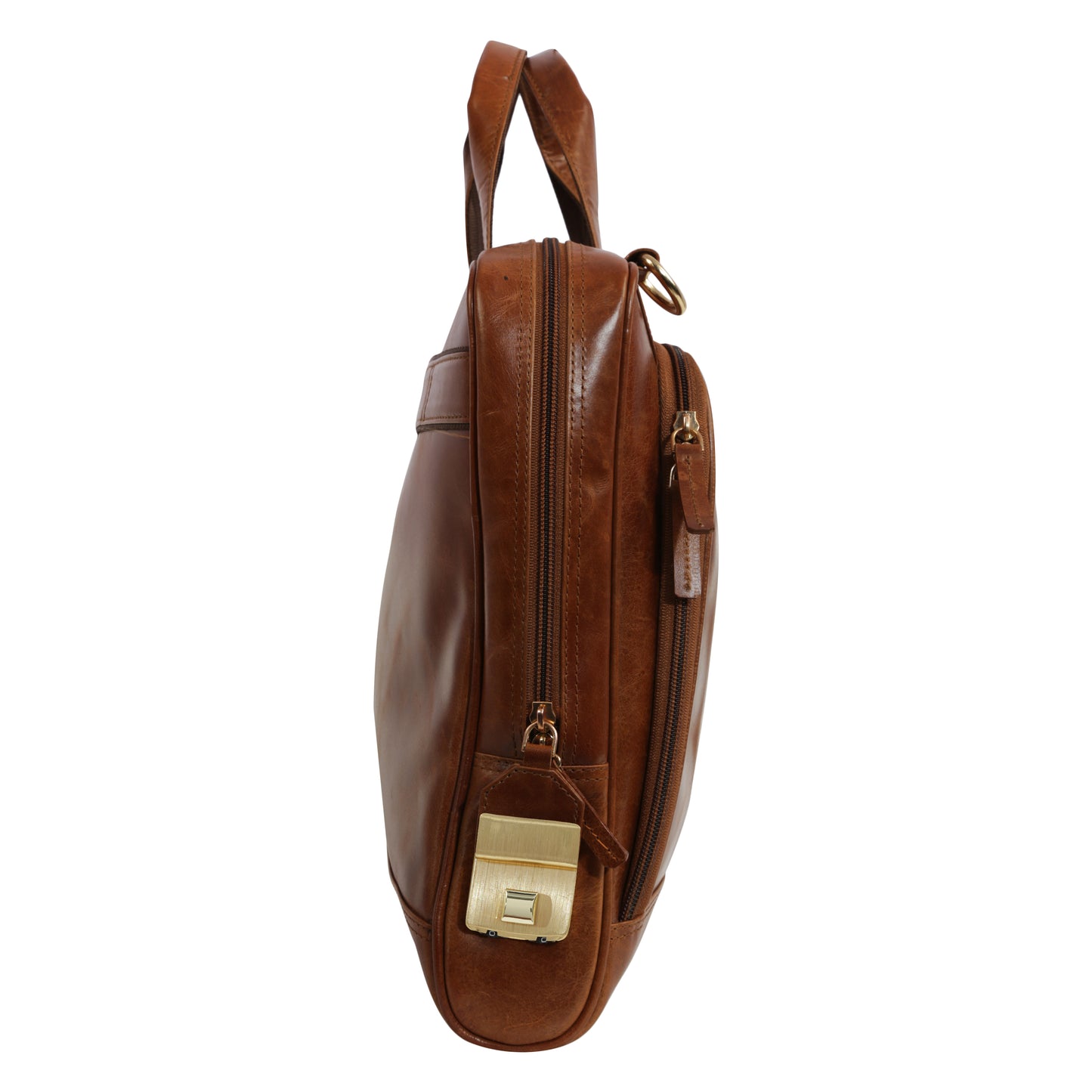 Leather Laptop Messenger Bag  : The CEO Bag