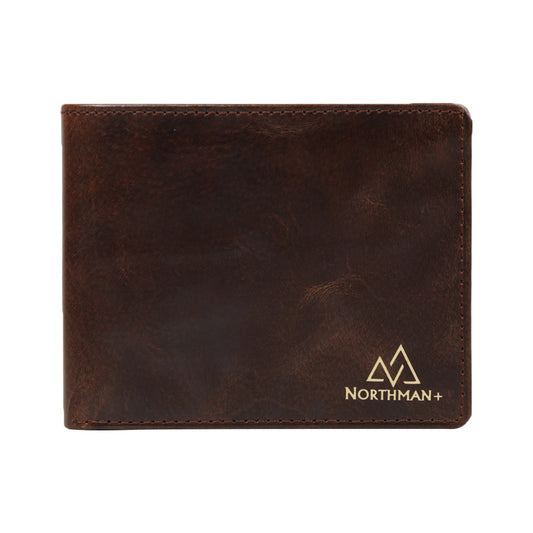 Men's Bifold Classic Slim wallet Brown