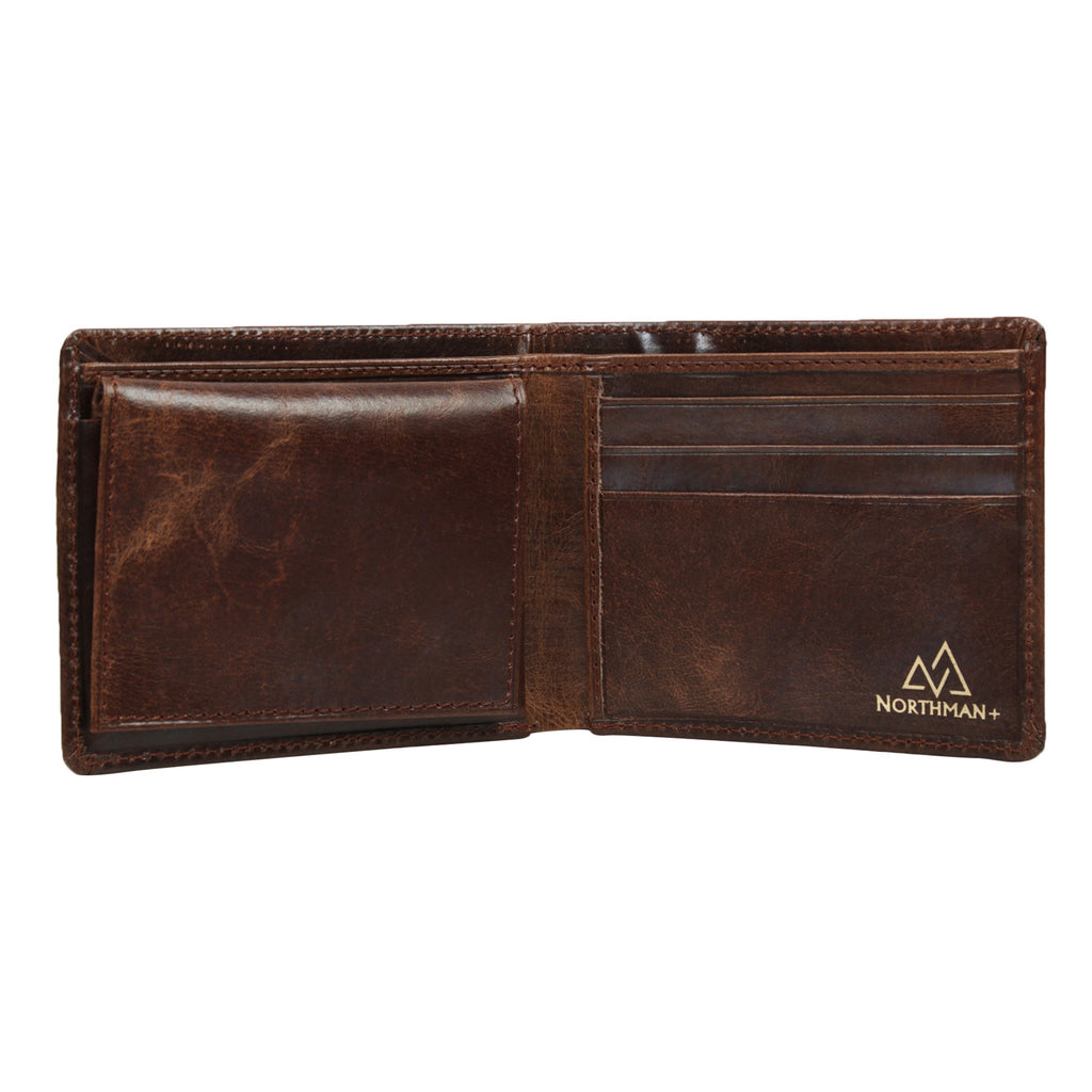Men's Bifold Classic Slim wallet Brown