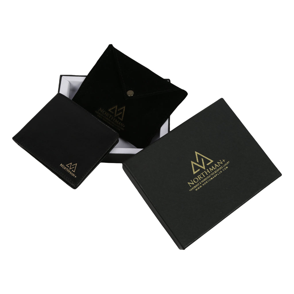 Men's Bifold Classic Slim wallet Black