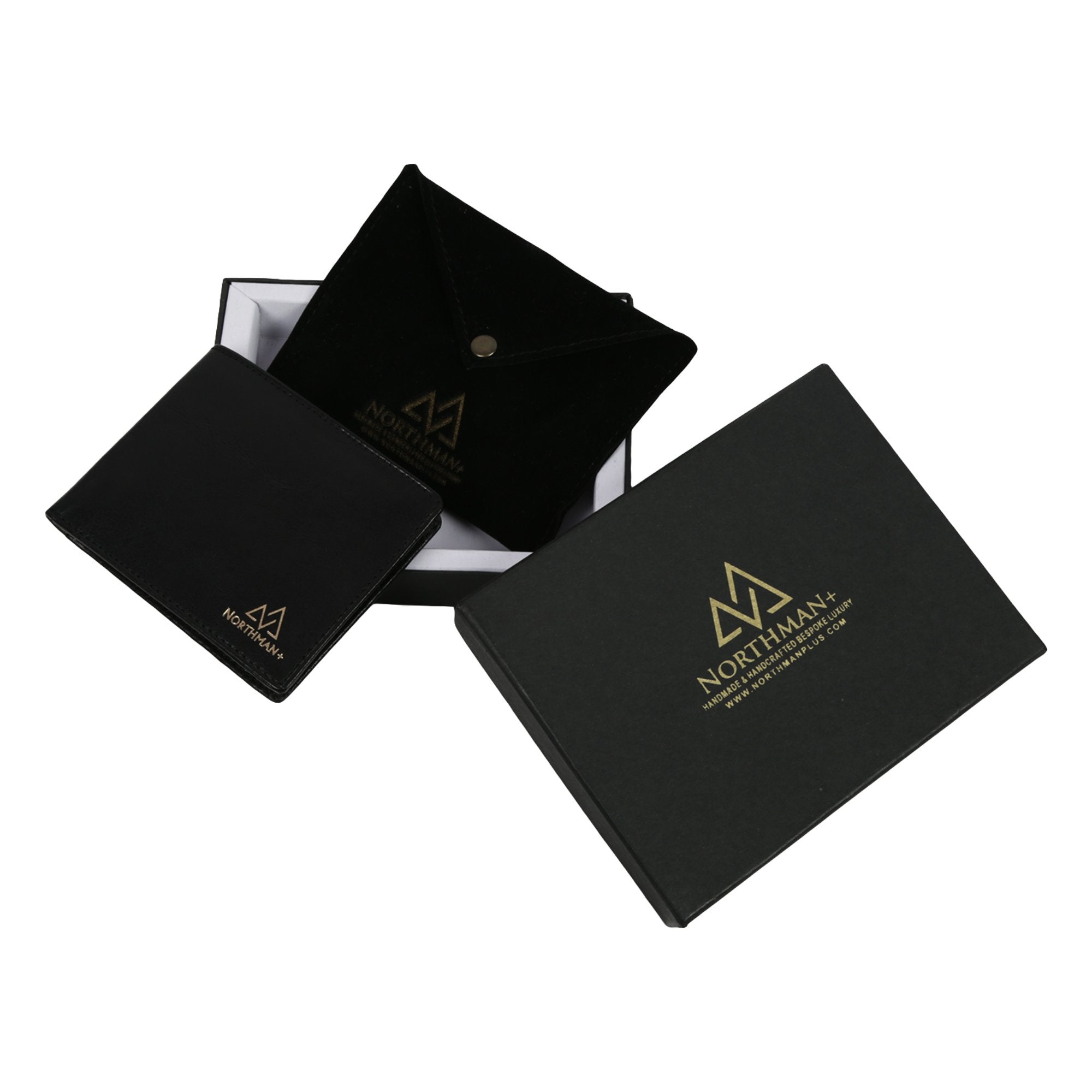 Men's Bifold Classic Slim wallet Black