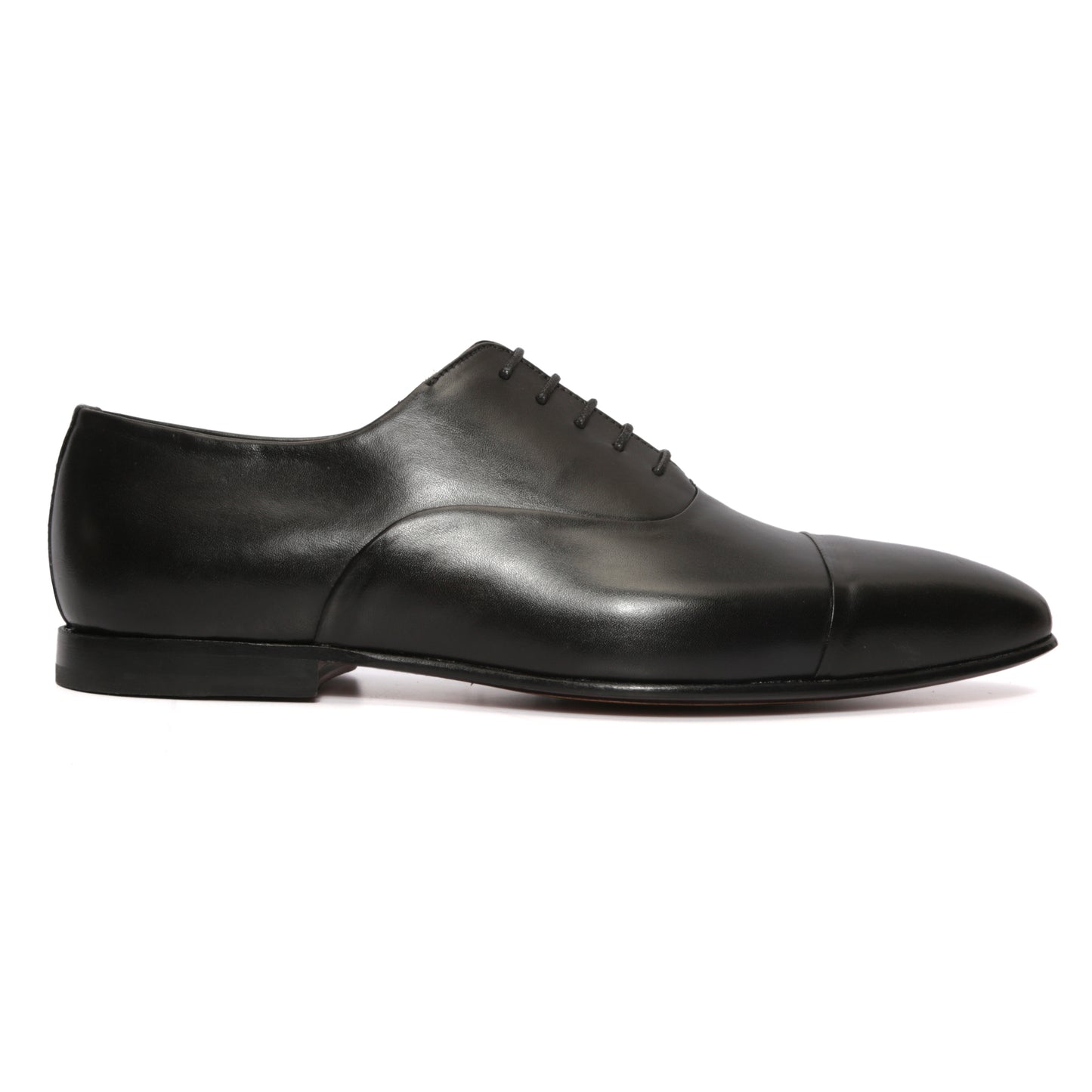 Black Captoe Oxford : Sleek Captoe