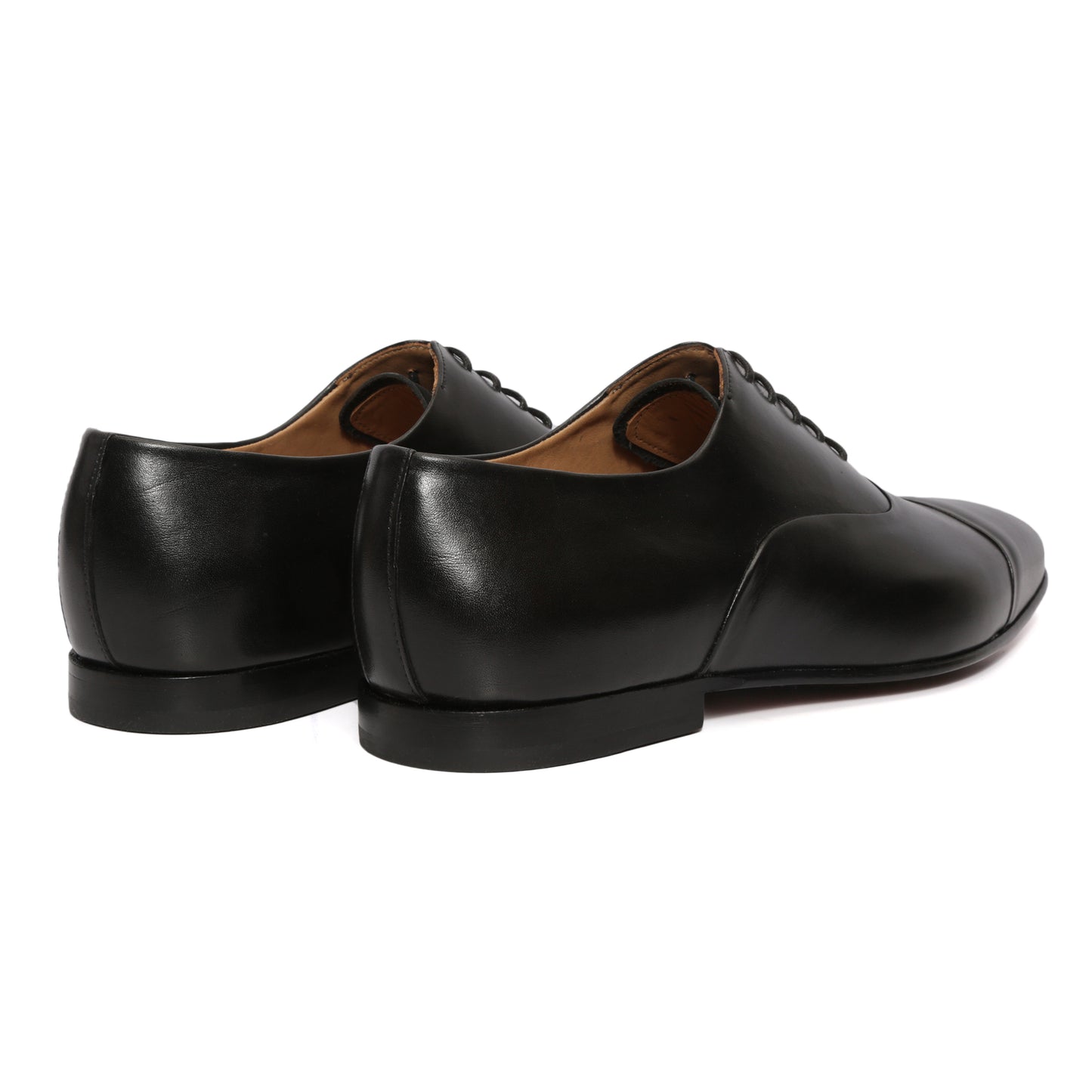 Black Captoe Oxford : Sleek Captoe