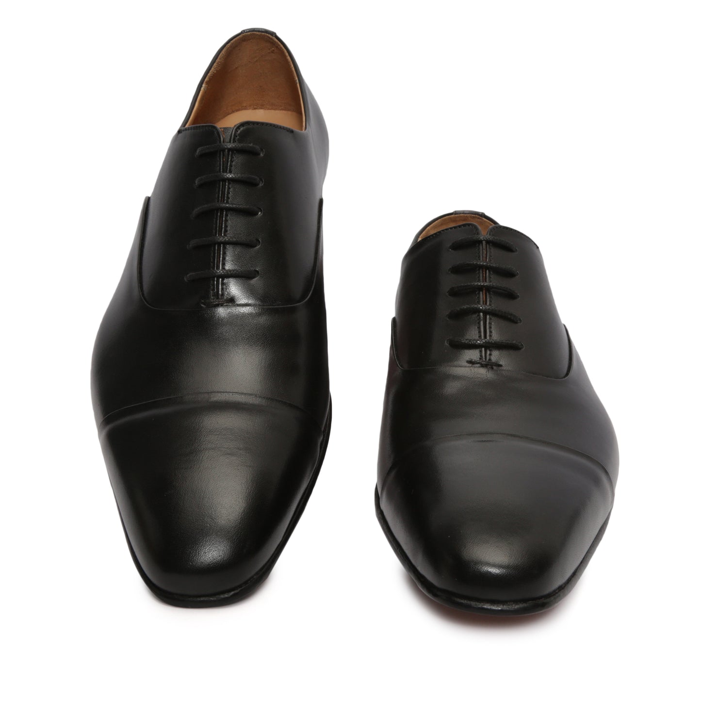 Black Captoe Oxford : Sleek Captoe