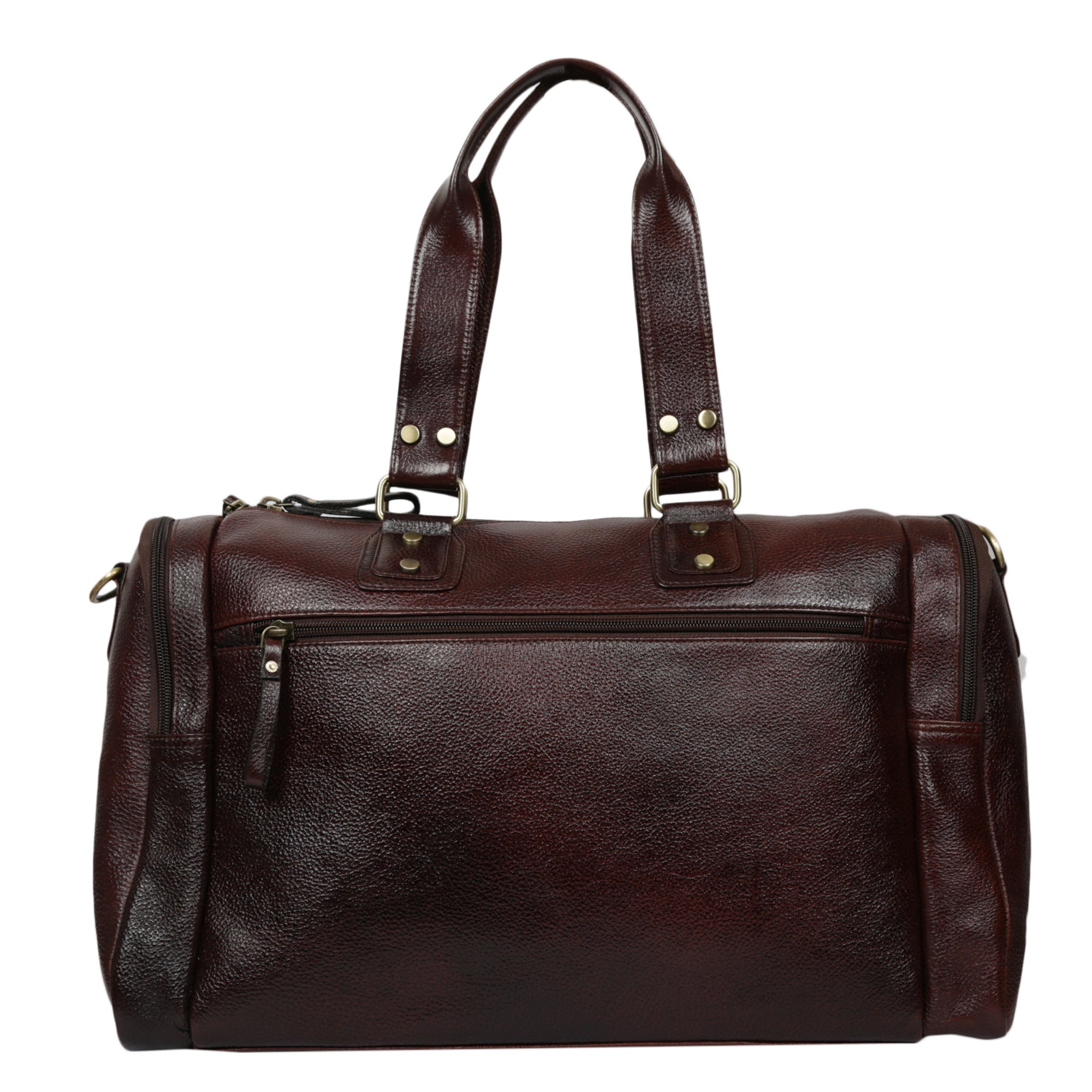 Leather Duffle Bag : Weekender In Chocolate Brown – Northman Plus