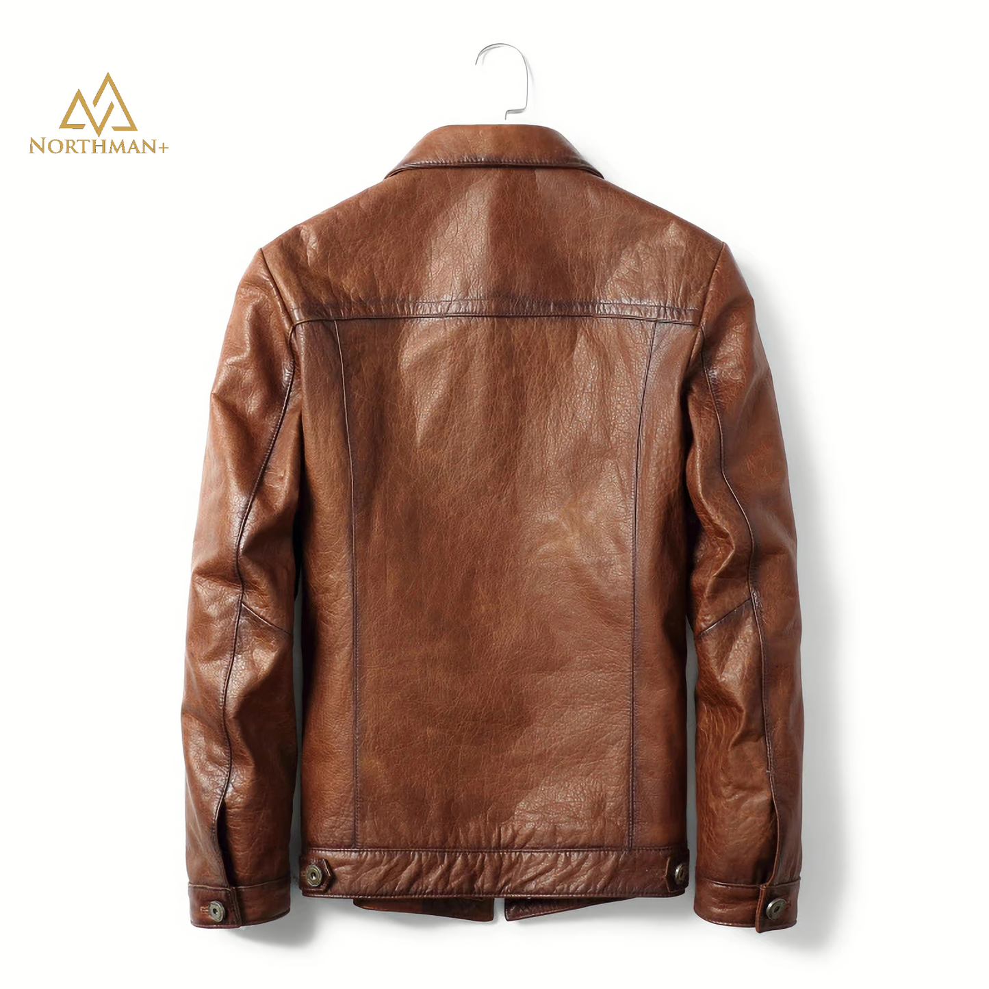 Seargent Field Leather Jacket in Brown