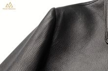 Leather Overcoat for men