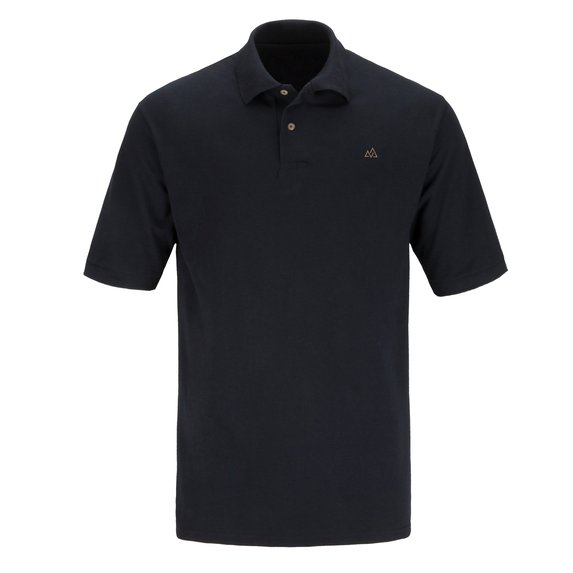 Polo noir homme