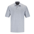 Polo homme gris chiné