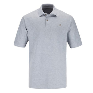 Men Polo Heather Grey