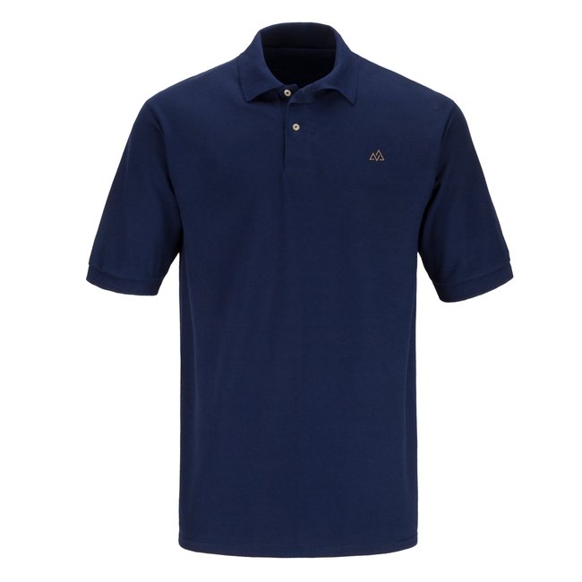 Polo homme bleu marine