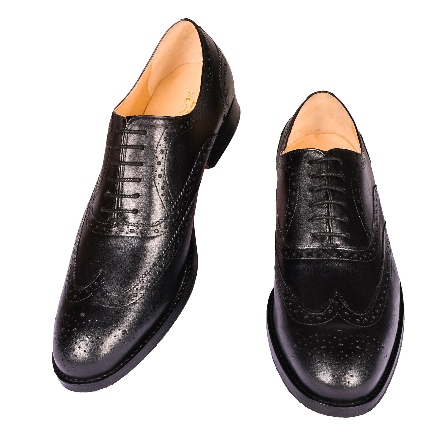 Black Brogues : The Vega in Black